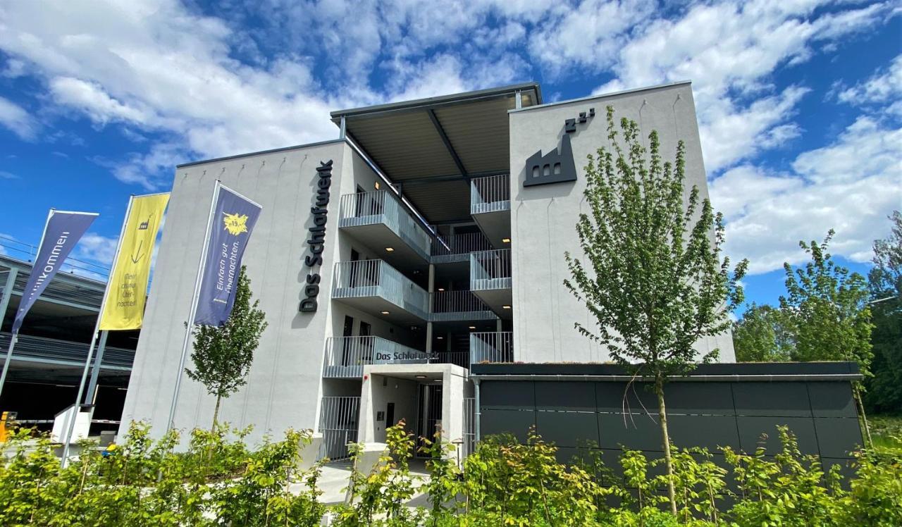 Das Schlafwerk Stuttgart-Nord Volldigitales Hotel-Self-Check In - Keine Rezeption-Lowbudget-Cashless Korntal-Münchingen Exterior foto